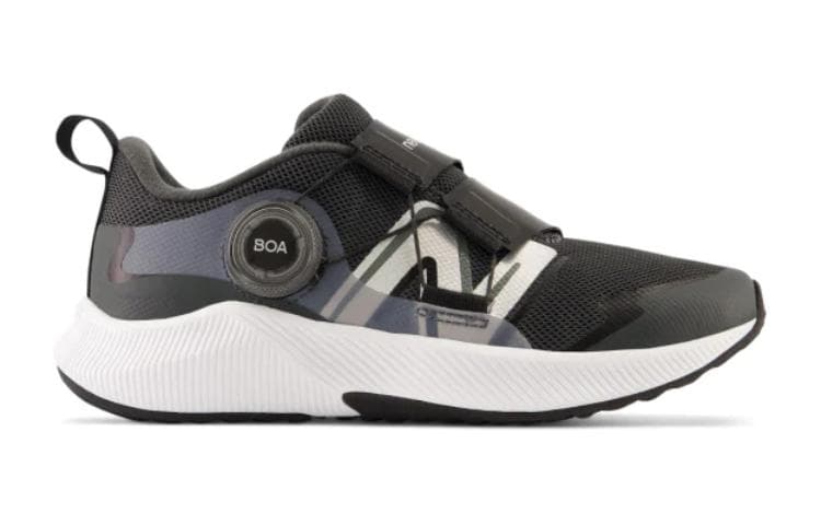 Кроссовки New Balance DynaSoft Reveal V4 BOA Low Топ Детские беговые кроссовки Черный Серебряный Детский - изображение 2