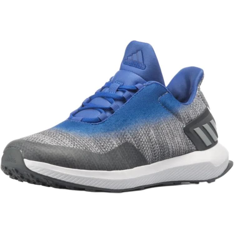 Кроссовки Adidas Performance Амортизация Устойчивость к истиранию Низкий Верх Детская Беговая Обувь Темно-Серый Детский - изображение 3