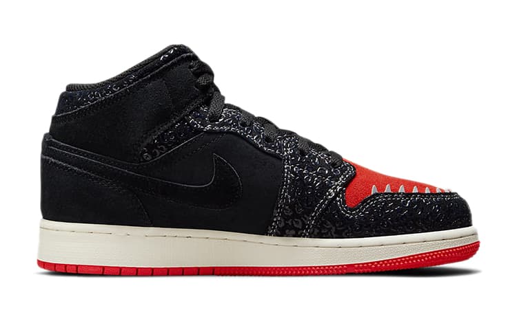Кроссовки для баскетбола Jordan Air Jordan 1 Mid SE "Siempre Familia" GS - изображение 3
