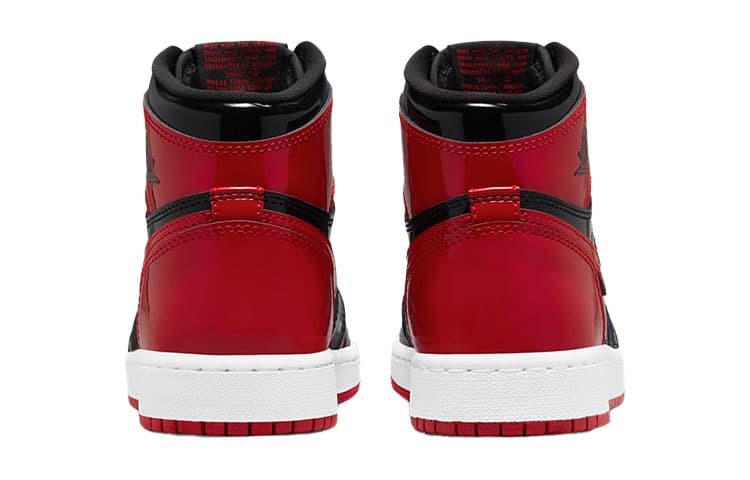 Кроссовки для баскетбола Jordan Air Jordan 1 OG "Patent Bred" GS - изображение 7