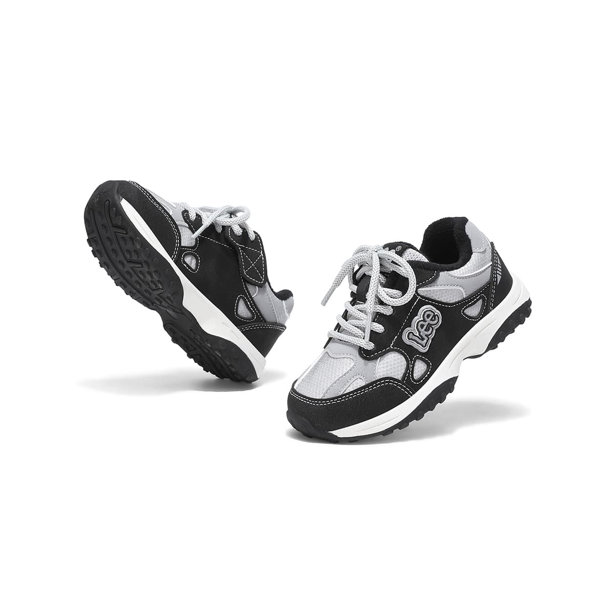 lee С флисовой подкладкой Подкладка Удобный Fashion Versatile Trendy Sports Students Кампус Low Топ Уличная обувь Черный - изображение 6