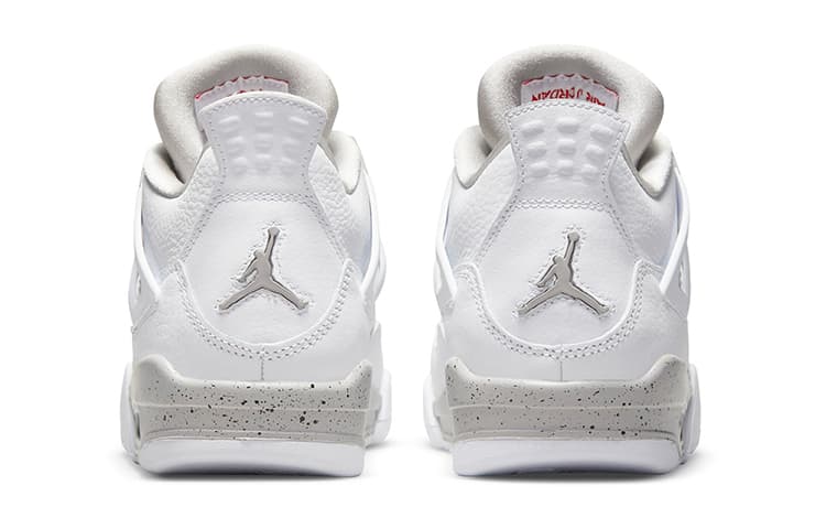 Кроссовки для баскетбола Jordan Air Jordan 4 Retro "Tech White" GS - изображение 9