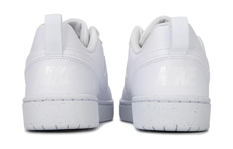 Кроссовки NIKE Court Borough Кожа Low Топ Скейтборд Обувь Белый Унисекс - изображение 4