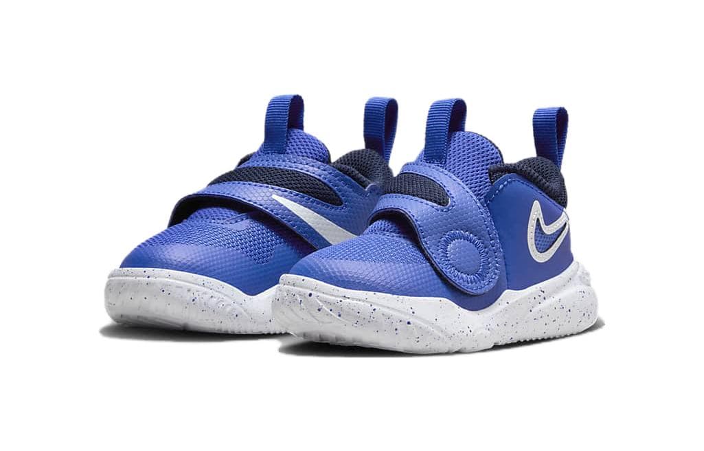 Кроссовки Nike Team Hustle D 11 TD противоскользящая анти-КИК амортизация устойчивая к истиранию низкая верх обувь для малышей - изображение 3