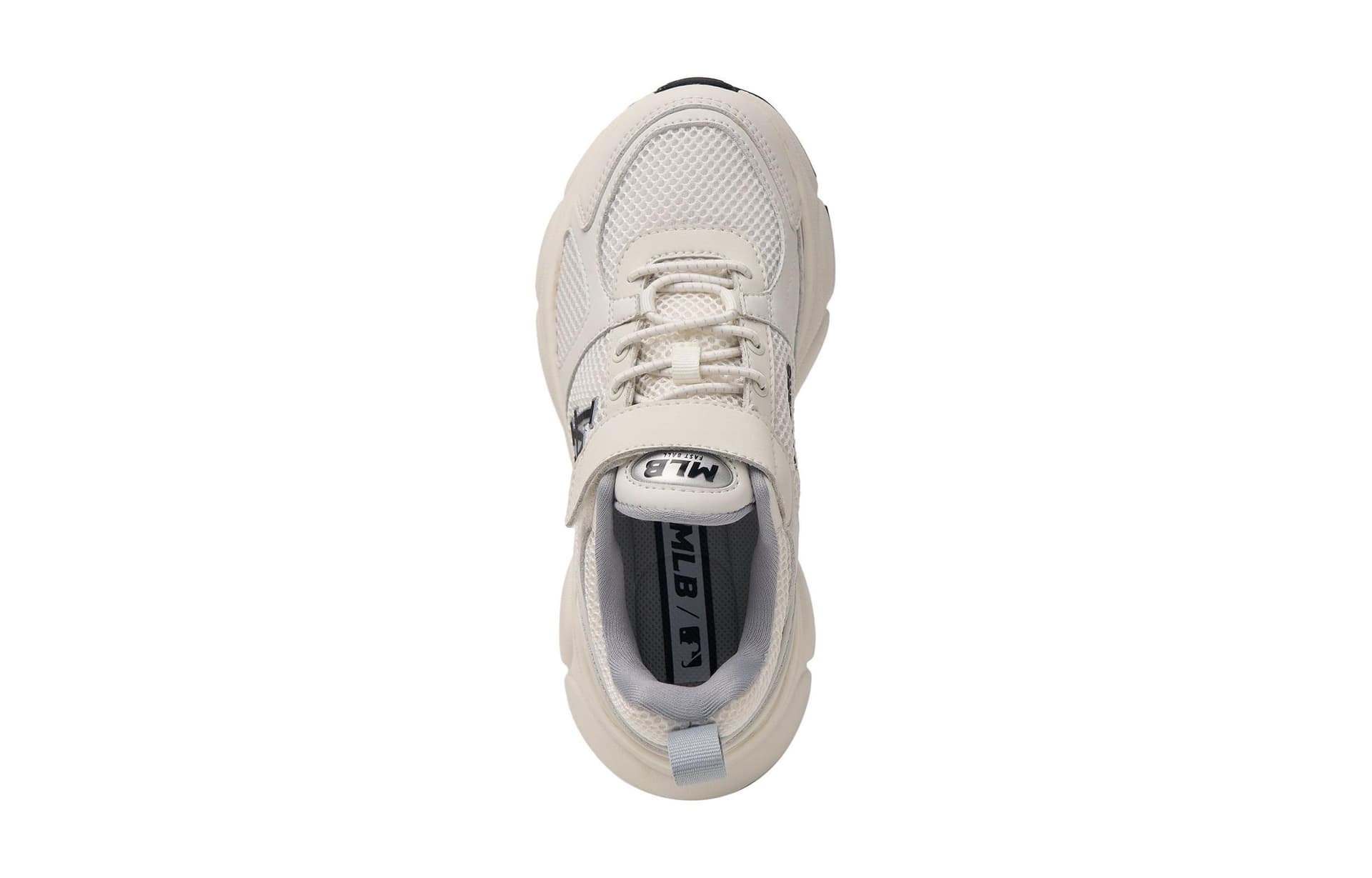 Кроссовки mlb Противоскользящая износостойкая Лоу-топы Kids Lifestyle Shoes Бежевый Подростки - изображение 4