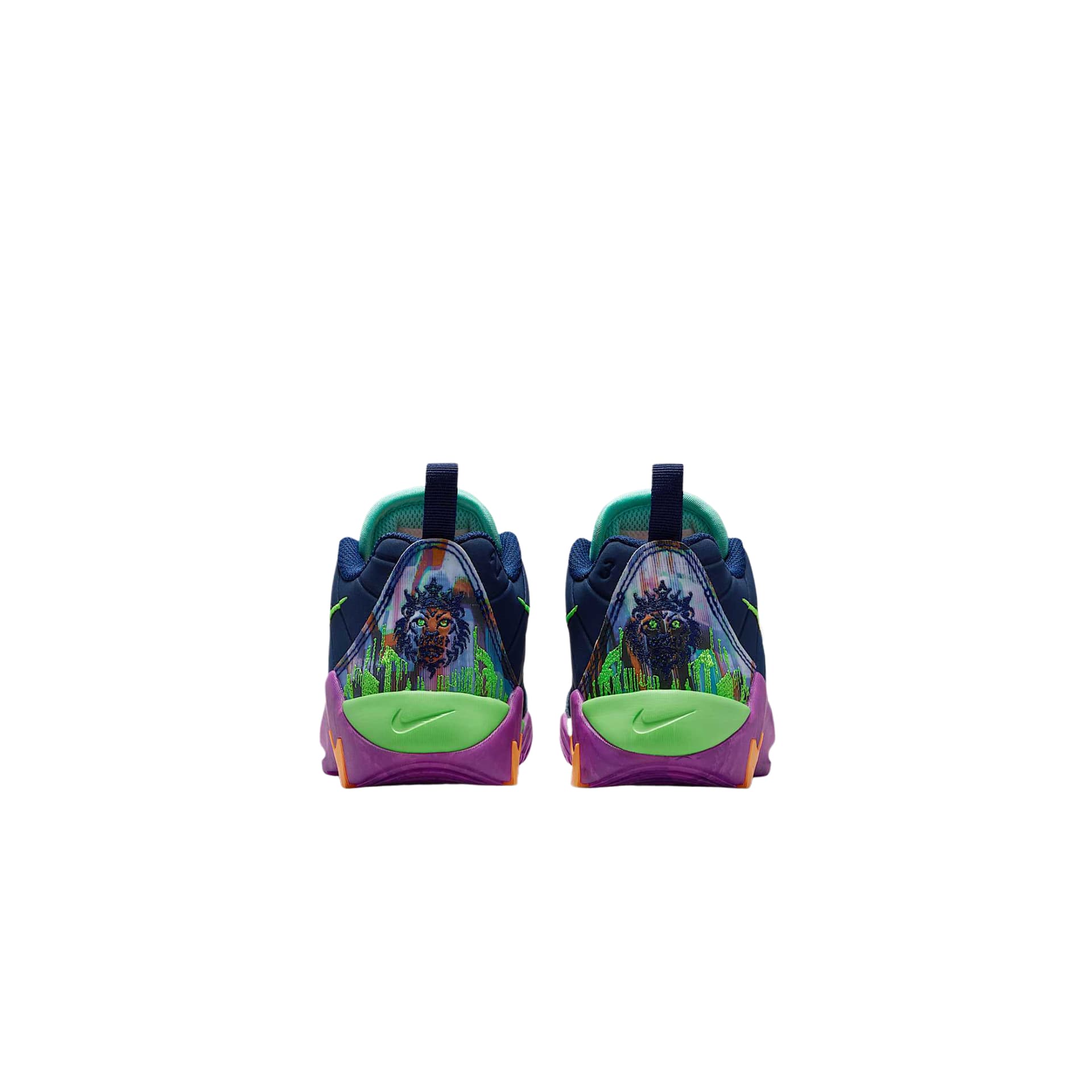 Кроссовки для баскетбола Nike LeBron Witness 9 Синтетическая кожа Низкие кроссовки для баскетбола Детские - изображение 5