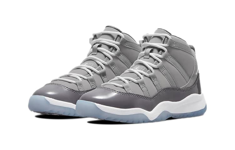 Кроссовки для баскетбола Jordan Air Jordan 11 retro "cool grey" - изображение 5