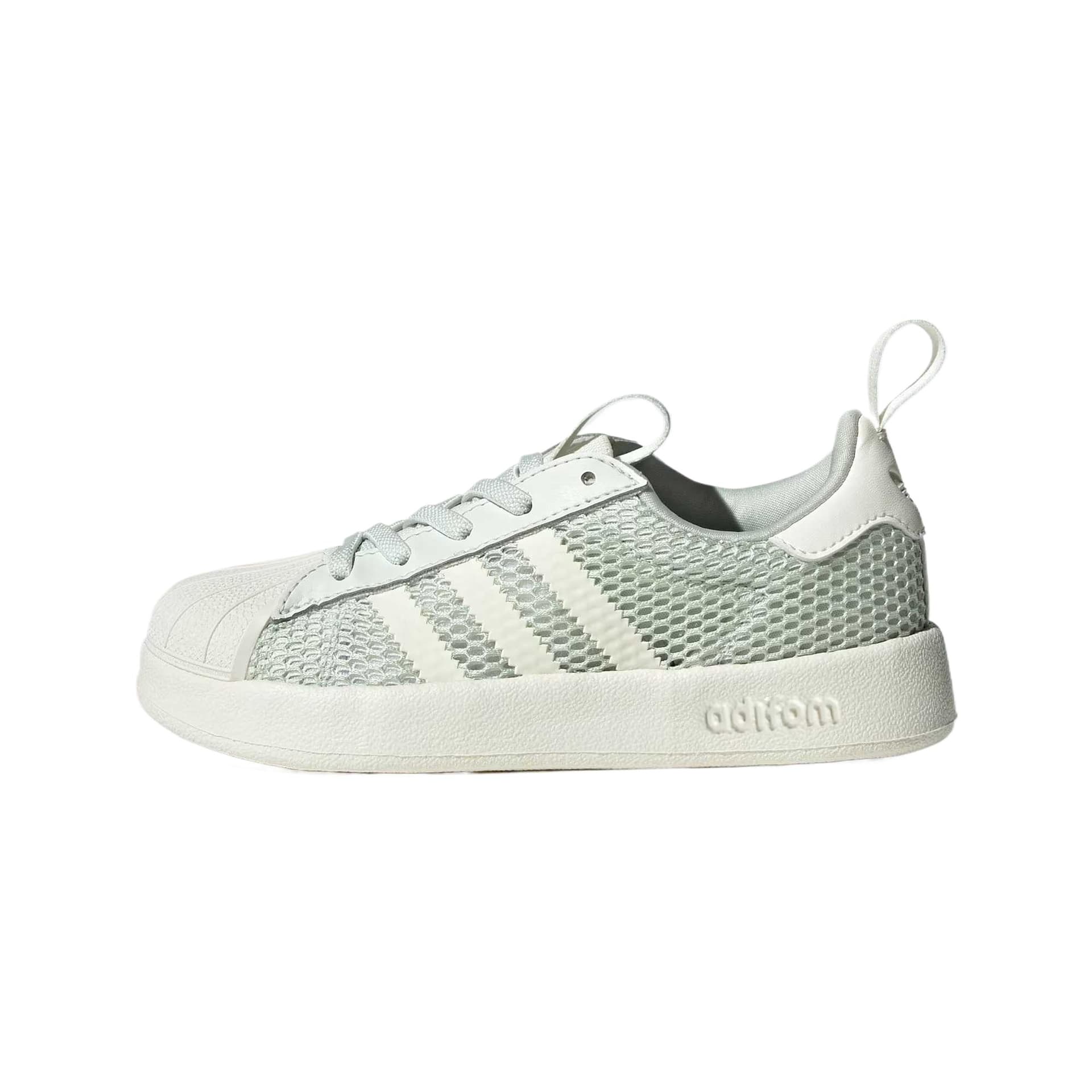 Кроссовки Adidas Originals AdiFOM Superstar Low Топ Детская Скейтбординг Обувь Кристально-Зеленый Жадеит Детская - изображение 1