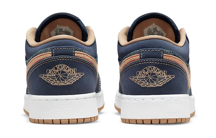 Кроссовки для баскетбола Jordan Air Jordan 1 Denim GS - изображение 5
