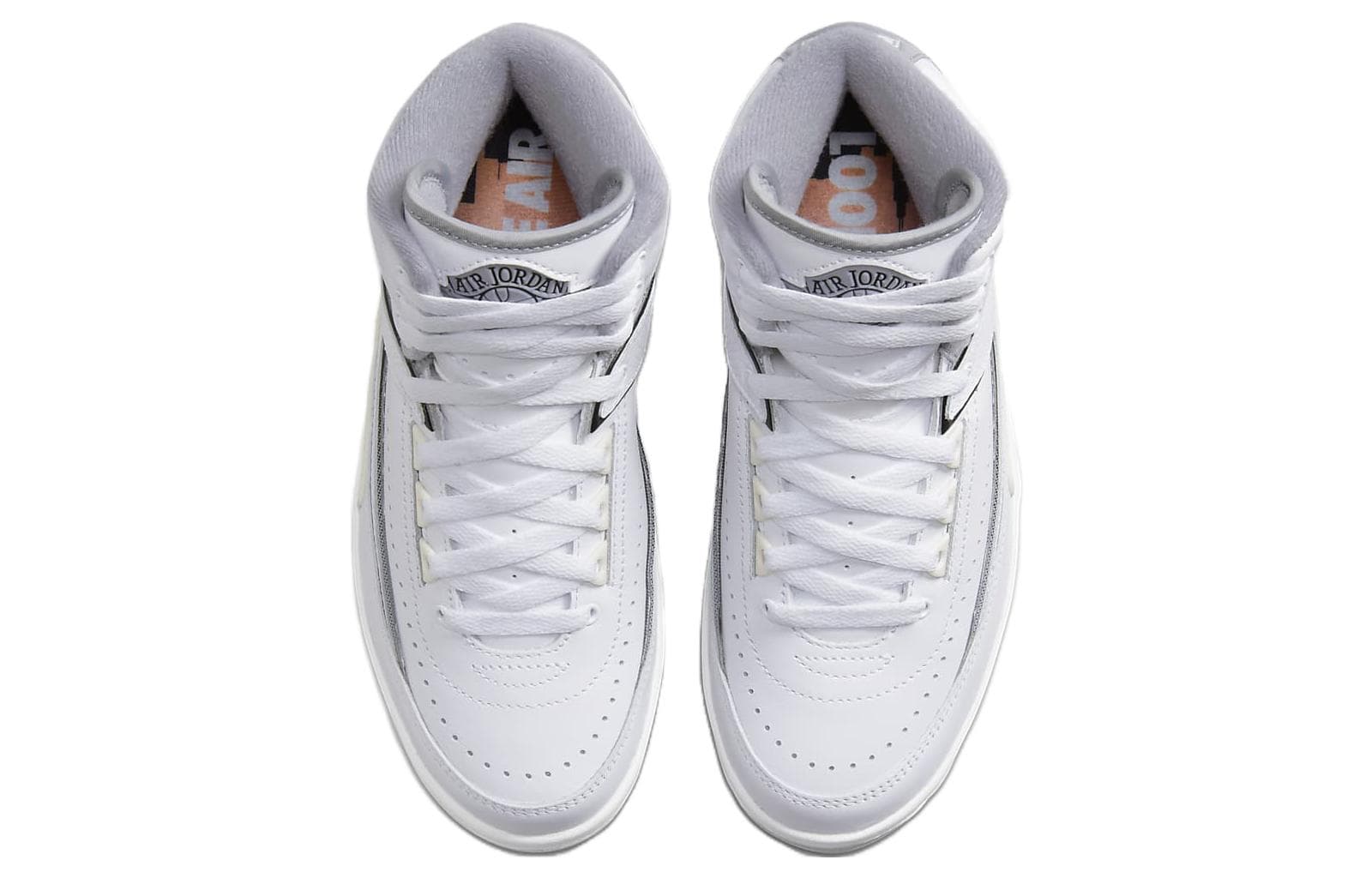 Кроссовки для баскетбола Jordan Air Jordan 2 Retro "Cement Grey" GS - изображение 4