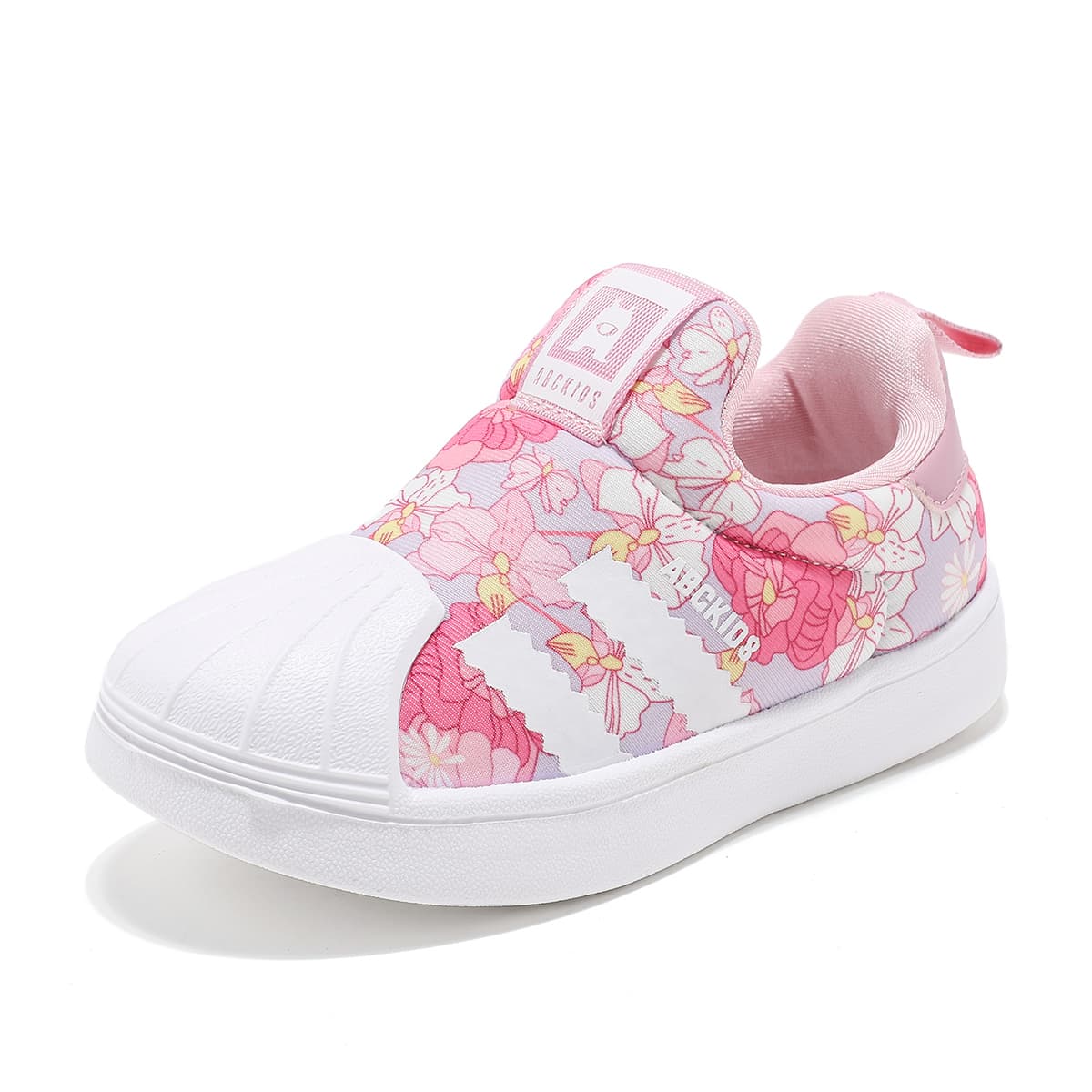 Кроссовки ABC KIDS Lifestyle Shoes Бело-розовый Дети в возрасте от 3 до 7 лет - изображение 1