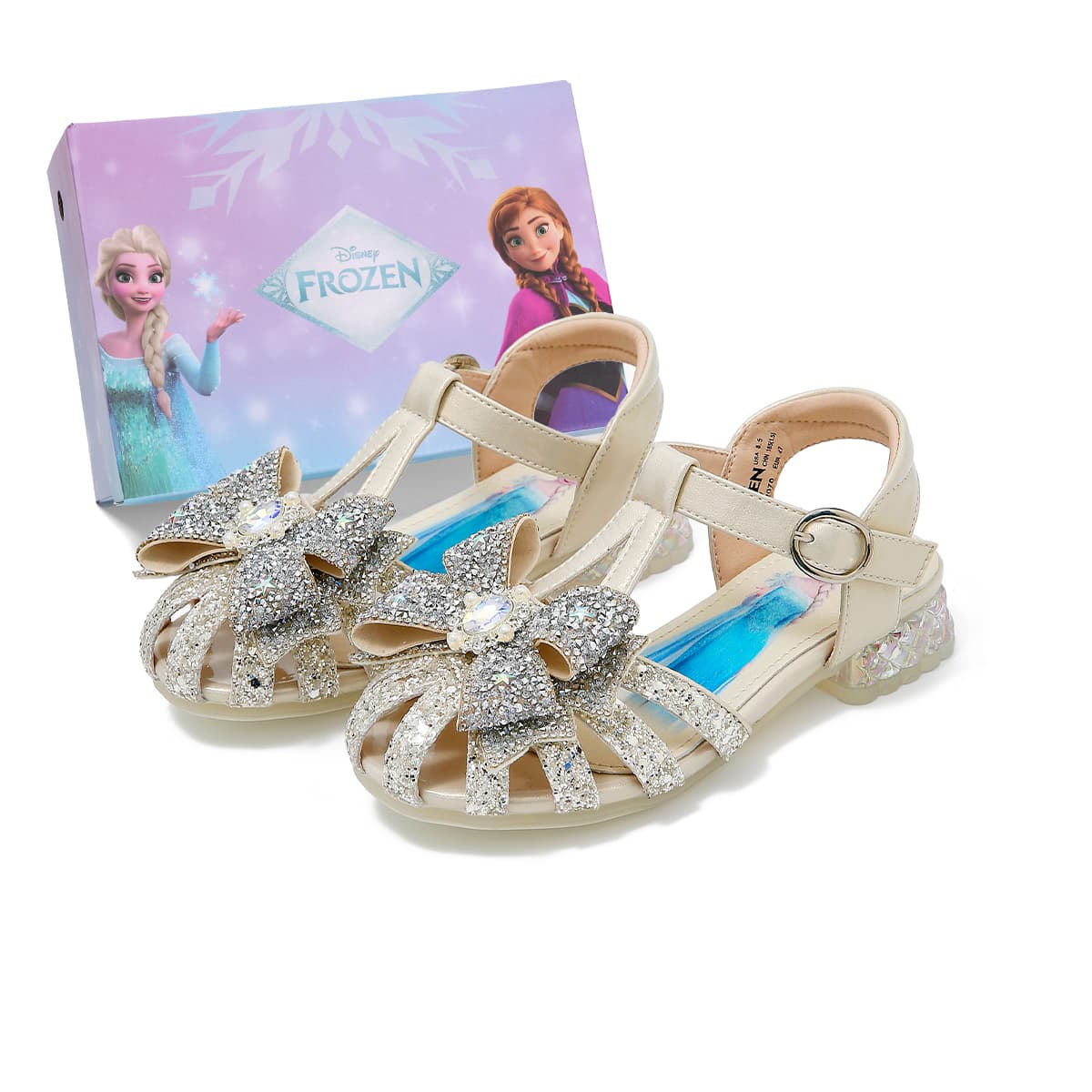 Сандалии DISNEY FROZEN SERIES Противоскользящий Анти-КИК Амортизация Устойчивый к износу - изображение 2