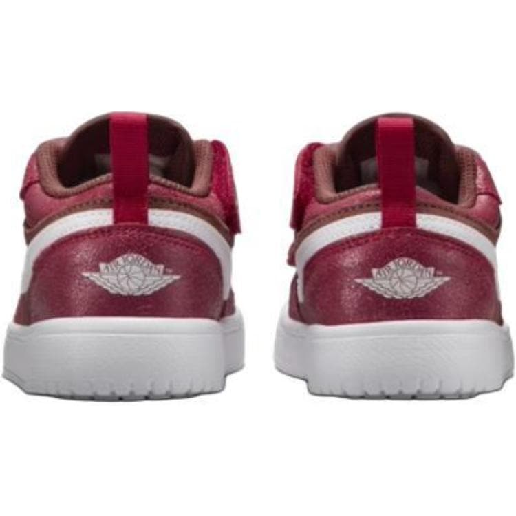 Кроссовки Jordan 1 Low Топ Детские повседневные кроссовки Красный Белый для детей 3-7 лет - изображение 5