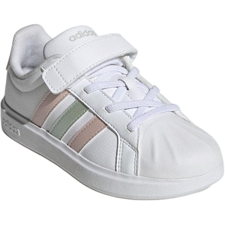 Кроссовки Adidas STREETTALK Low Топ Скейтборд Кроссовки Белые Детские - изображение 3