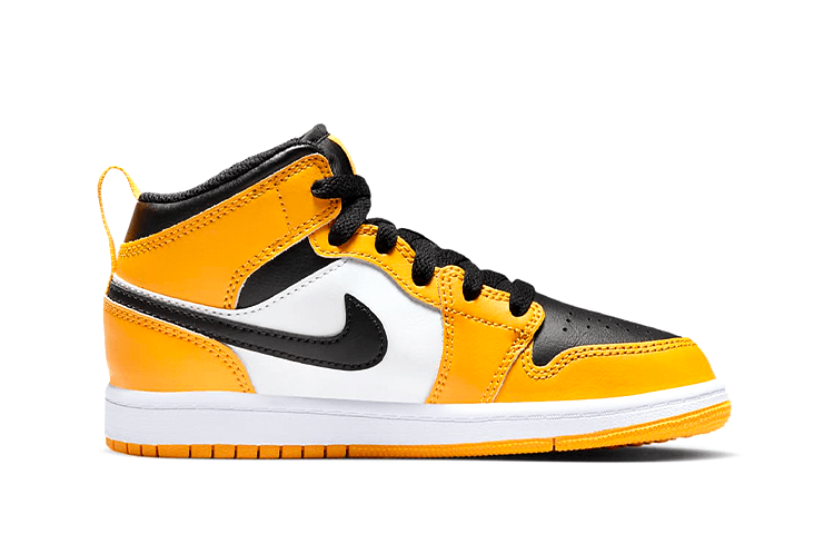 Кроссовки для баскетбола Jordan Air Jordan 1 Mid "Yellow Toe" - изображение 2