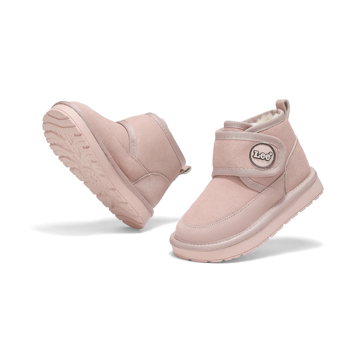 lee Fashion Versatile Удобный С флисовой подкладкой Подкладка Студенты Кампус Трендово Активный отдых High Топ Сноубутсы - изображение 6