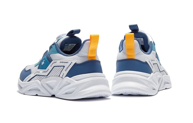 Кроссовки 361°KIDS Low Топ Детские беговые кроссовки Сине-белый Детский - изображение 5
