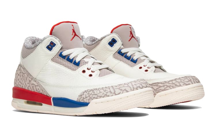 Кроссовки для баскетбола Jordan Air Jordan 3 Retro International Flight GS - изображение 4