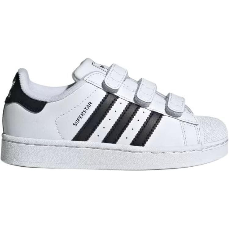 Кроссовки Adidas Originals Superstar 2 Мягкий и Комфортный Низкий Топ Детская Скейтбординг Обувь Белый Детский - изображение 2