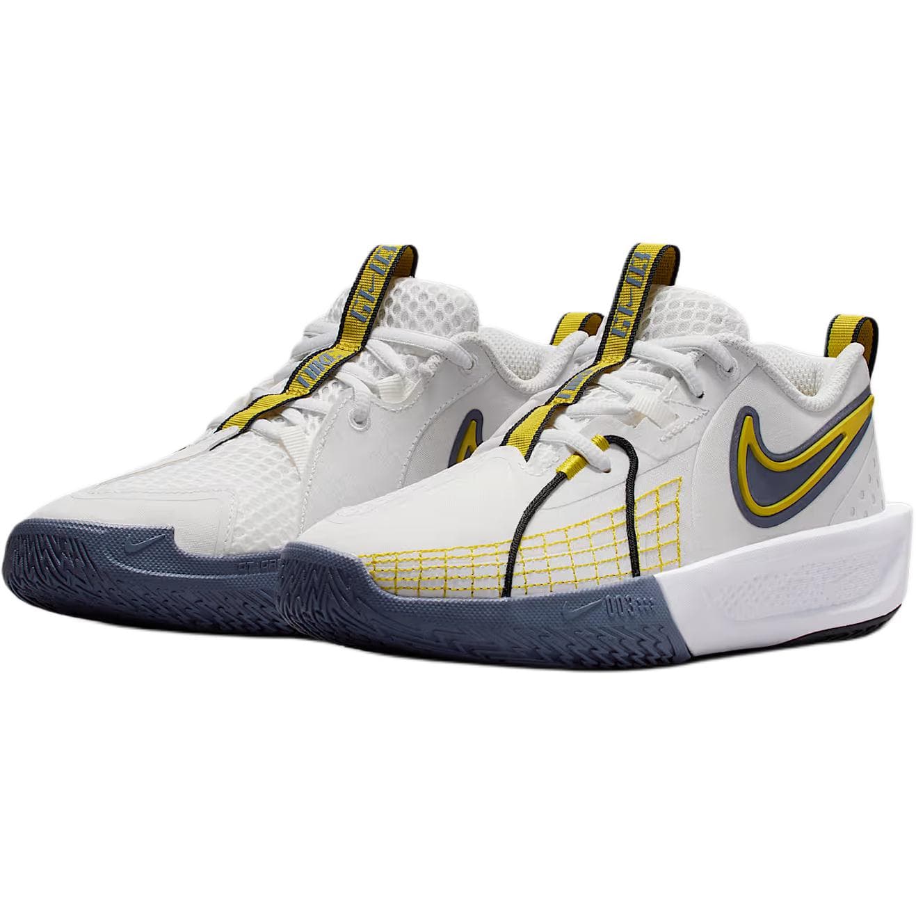 Кроссовки для баскетбола NIKE G.T. Cut 3 Противоскользящие Низкие Детские Баскетбольные Кроссовки Белый Синий Малыш - изображение 3