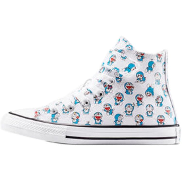 Дораэмон x Converse Chuck TAYLOR All Star Устойчивые к истиранию Высокие детские кеды - изображение 1
