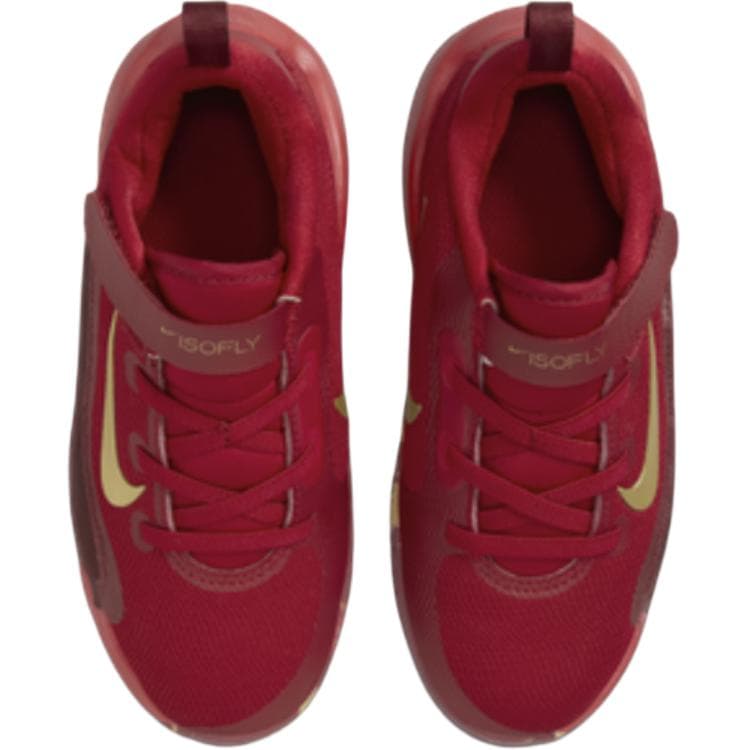 Кроссовки для баскетбола Nike ISOFLY Low Топ Детская Баскетбольная Обувь Красная Малыш - изображение 3