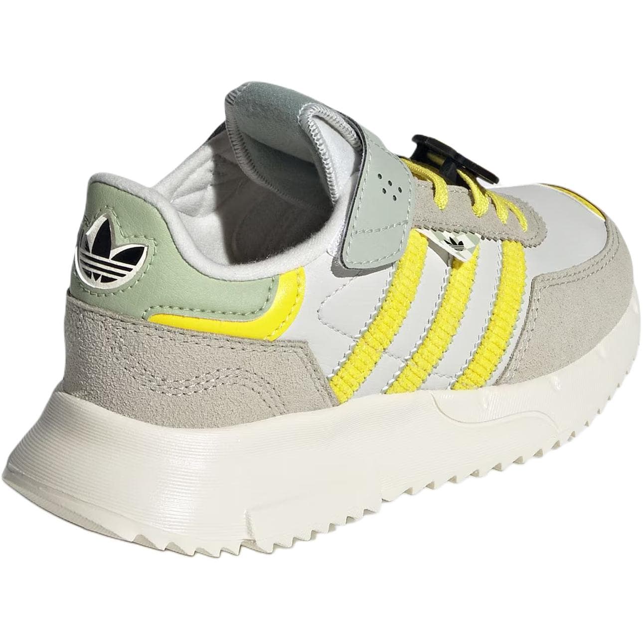 Кроссовки Adidas Originals X Disney Retropy F2 Low Топ Kids Lifestyle Shoes Серо-желтый Детский - изображение 4