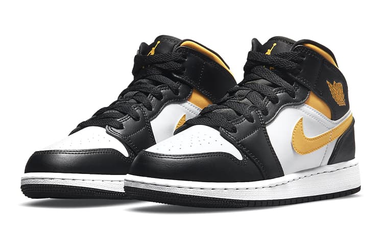 Кроссовки для баскетбола Jordan Air Jordan 1 Mid GS - изображение 5
