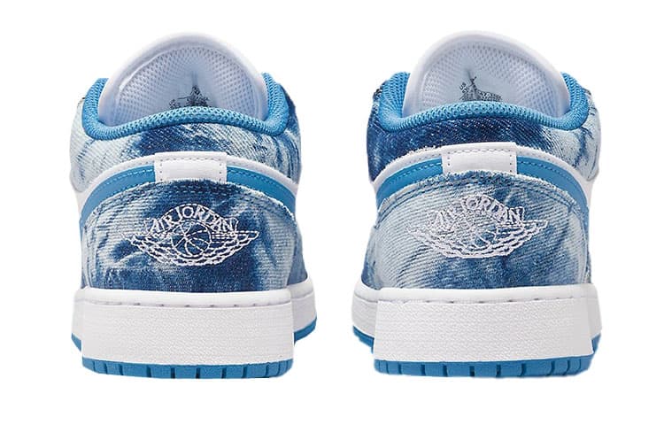 Кроссовки для баскетбола Jordan Air Jordan 1 Low "Washed Denim" GS - изображение 7