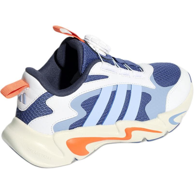 Кроссовки Adidas PLAYFLEX HABU Ткань Low Топ Kids Lifestyle Shoes Синий Детский - изображение 4