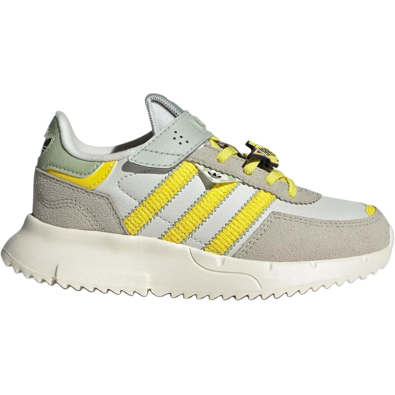Кроссовки Adidas Originals X Disney Retropy F2 Low Топ Kids Lifestyle Shoes Серо-желтый Детский - изображение 2