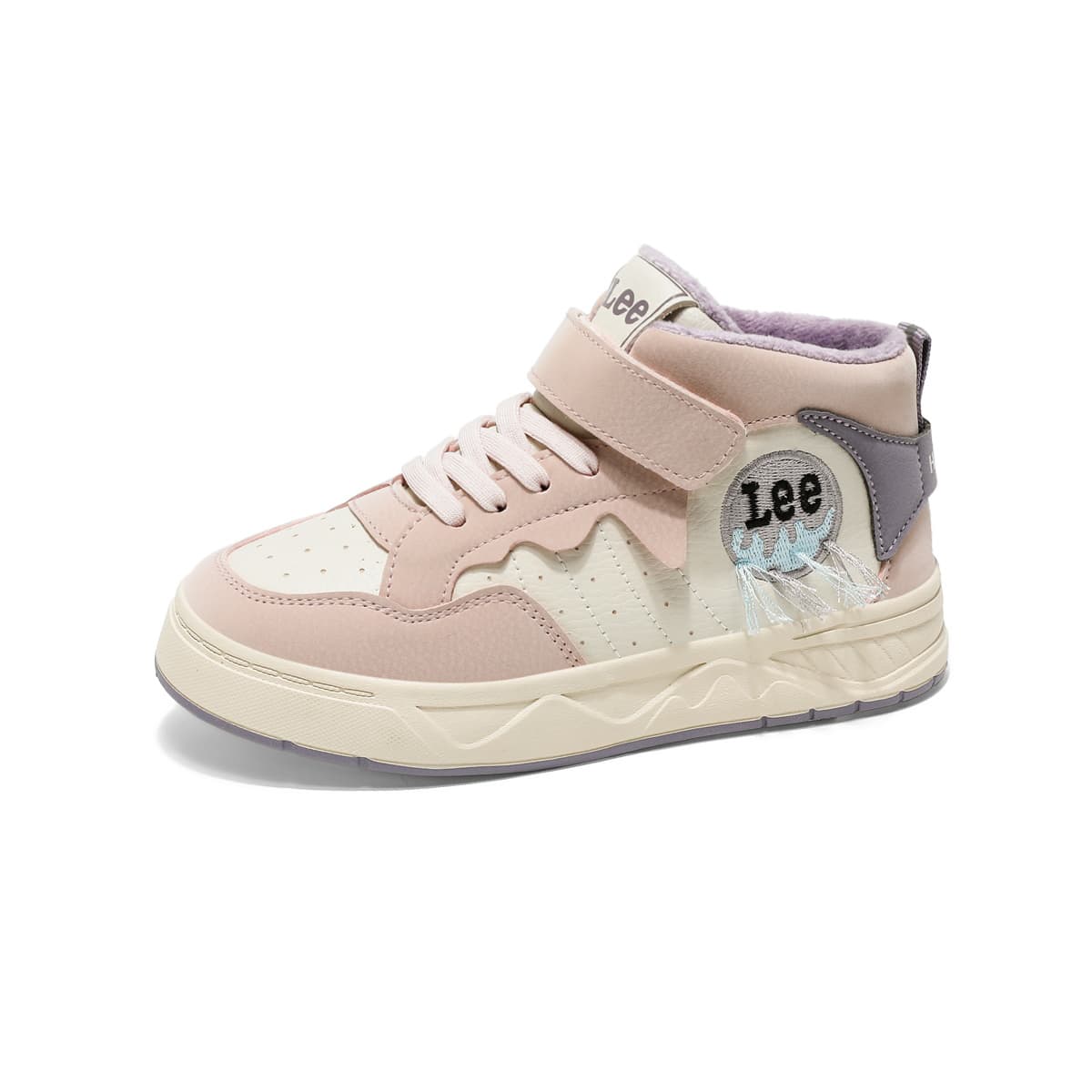 Кроссовки LEE KIDS Термические Аbrasion-Resistant Slip-Resistant MID Топ Скейтборд Кроссовки Детские - изображение 2