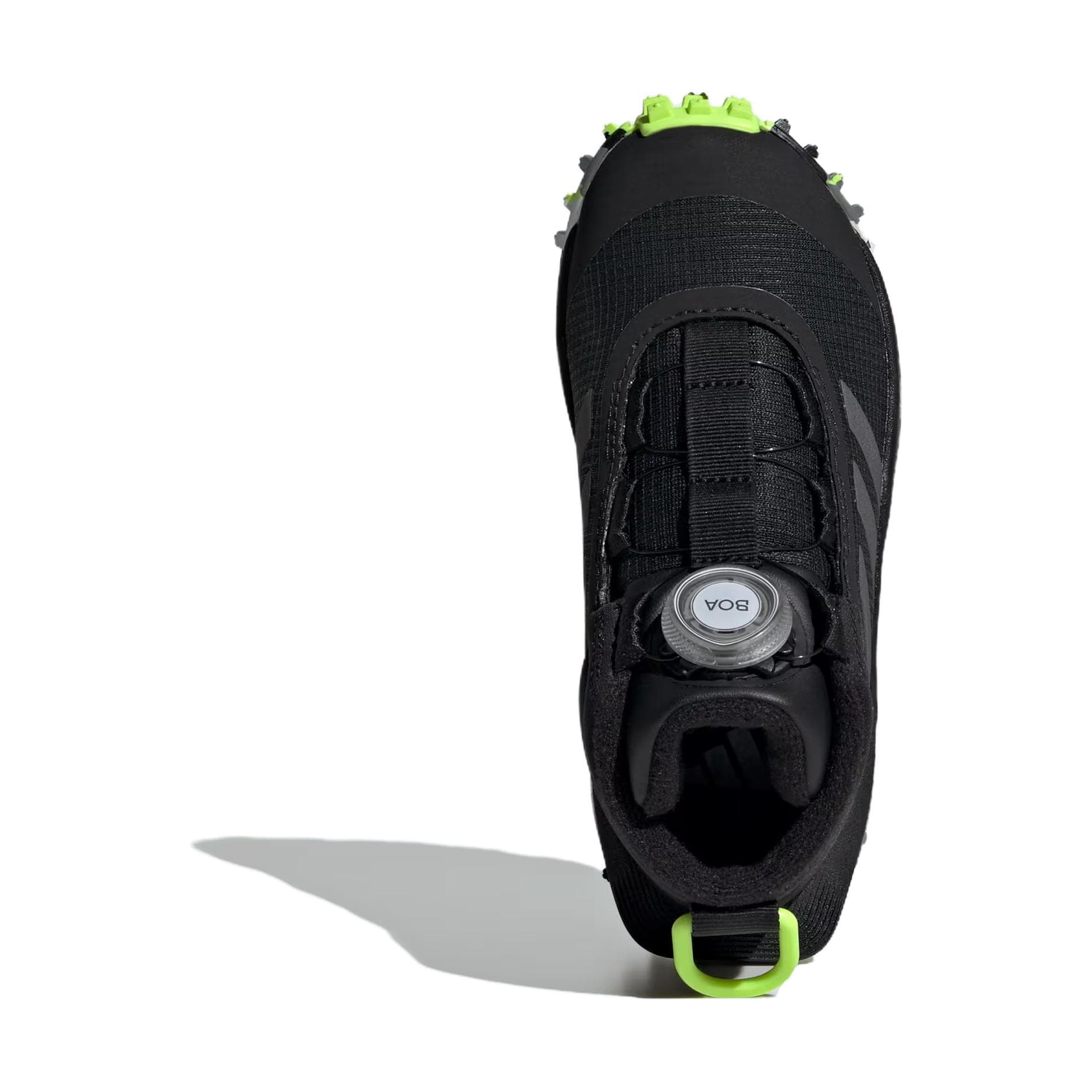 Кроссовки Adidas Fortatrail противоскользящие устойчивые к истиранию с верхом MID детские беговые кроссовки черные детские - изображение 4
