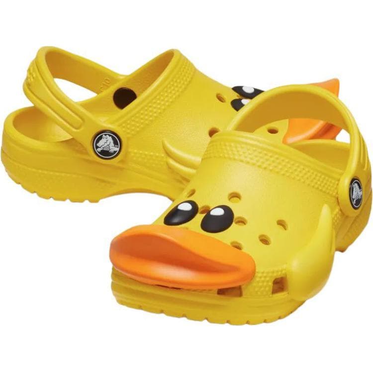 Кроссовки Crocs Обувь для малышей Желтая для младенцев и маленьких детей - изображение 4