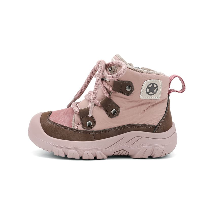 Кроссовки Jeep High Top Повседневная обувь Пастельно-розовый Коричневый Детский - изображение 1