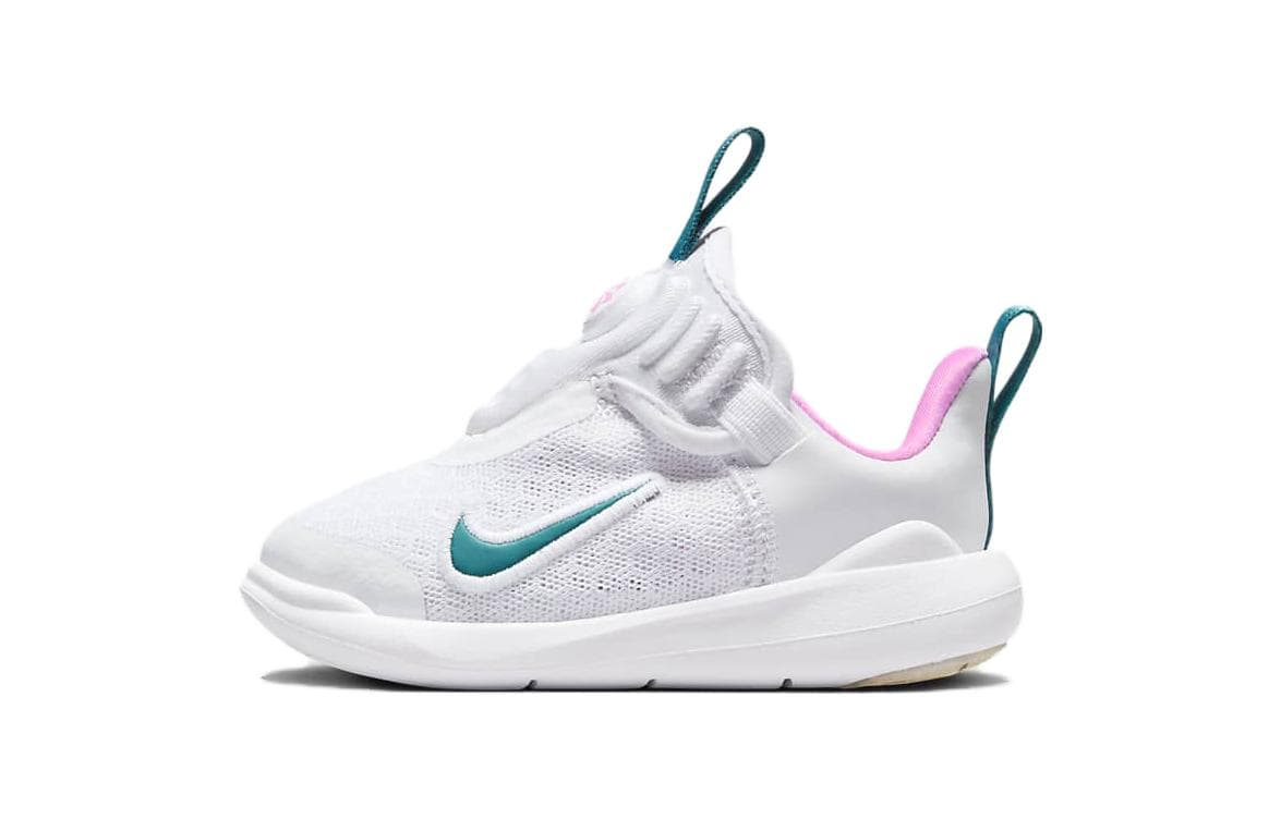 Кроссовки Nike E Series 1,0 Устойчивая к истиранию низкая обувь для малышей Белый Зеленый Для младенцев и малышей - изображение 1