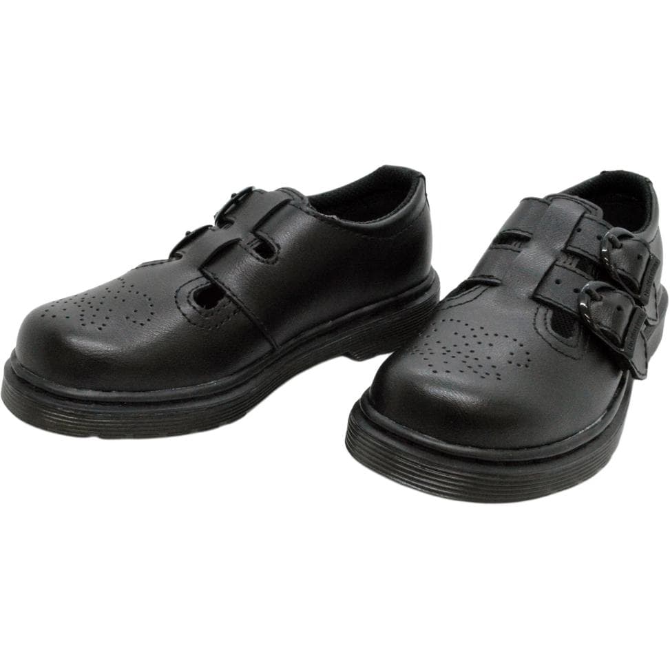 Dr.Martens Низкие Кеды Детская Кожа Обувь Черная Малыш - изображение 3
