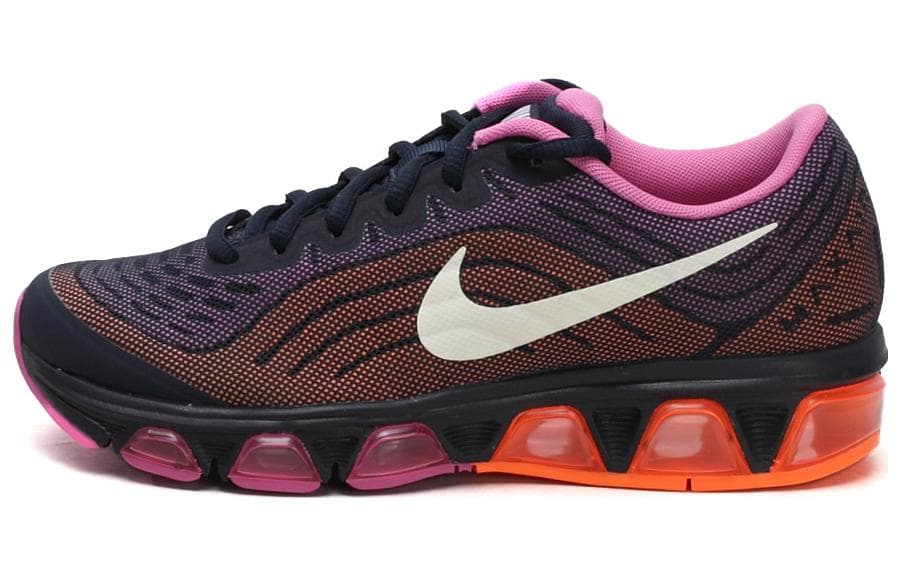 Кроссовки Nike Air MAX Tailwind 6 Амортизация Устойчивость к истиранию Низкий верх Повседневная обувь Синий Фиолетовый Подростки - изображение 1