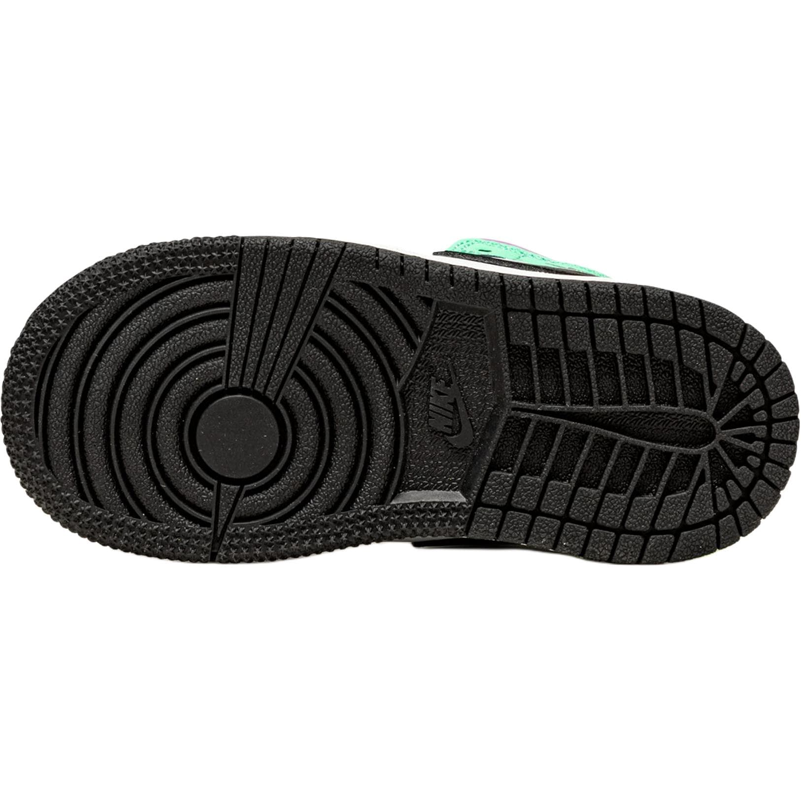Кроссовки Jordan Air Jordan 1 MID Противоскользящая Обувь для младенцев и малышей Белый черный Infant and Toddler - изображение 6