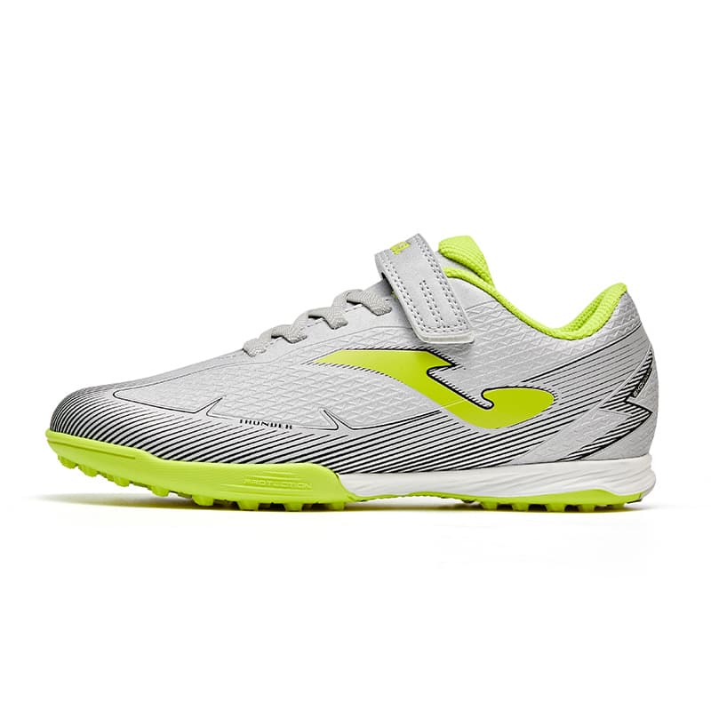 Бутсы Joma Противоскользящие Устойчивые к Износу Низкие Футбольные Бутсы Серебряные Детские - изображение 1