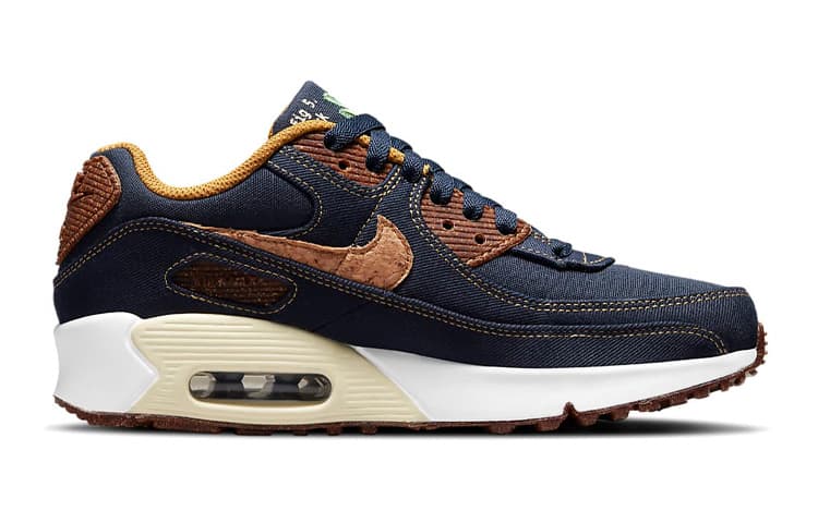 Кроссовки Nike Air Max 90 SE GS - изображение 3