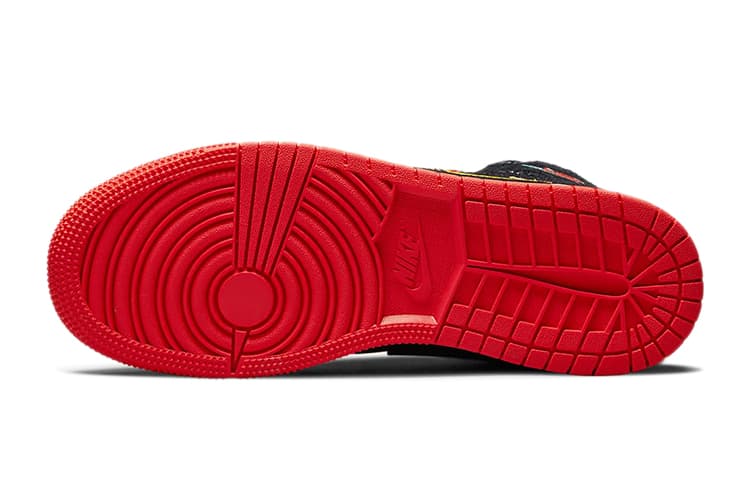 Кроссовки для баскетбола Jordan Air Jordan 1 Mid SE "Siempre Familia" GS - изображение 7