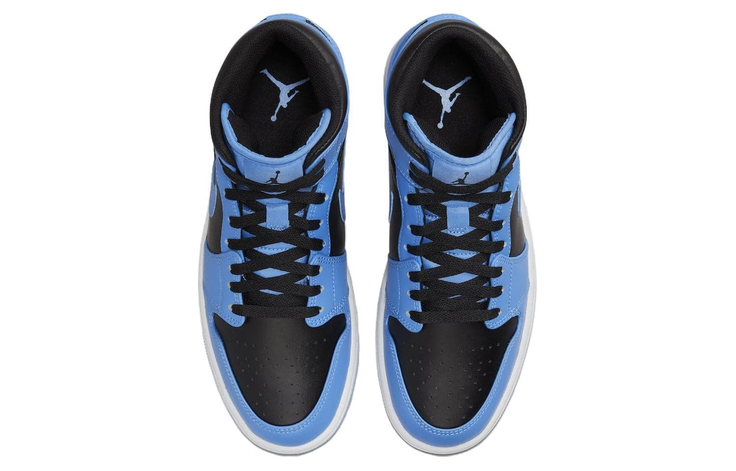 Кроссовки для баскетбола Jordan Air Jordan 1 Mid University Blue GS - изображение 5