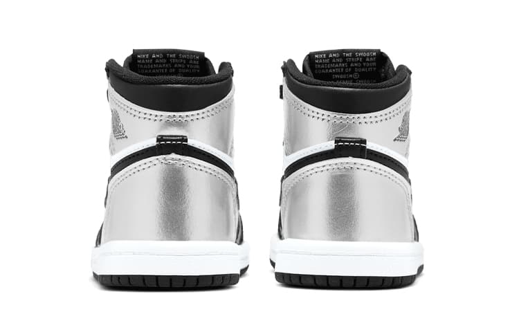 Кроссовки TD Air Jordan 1Retro High OG "Silver Toe" - изображение 6