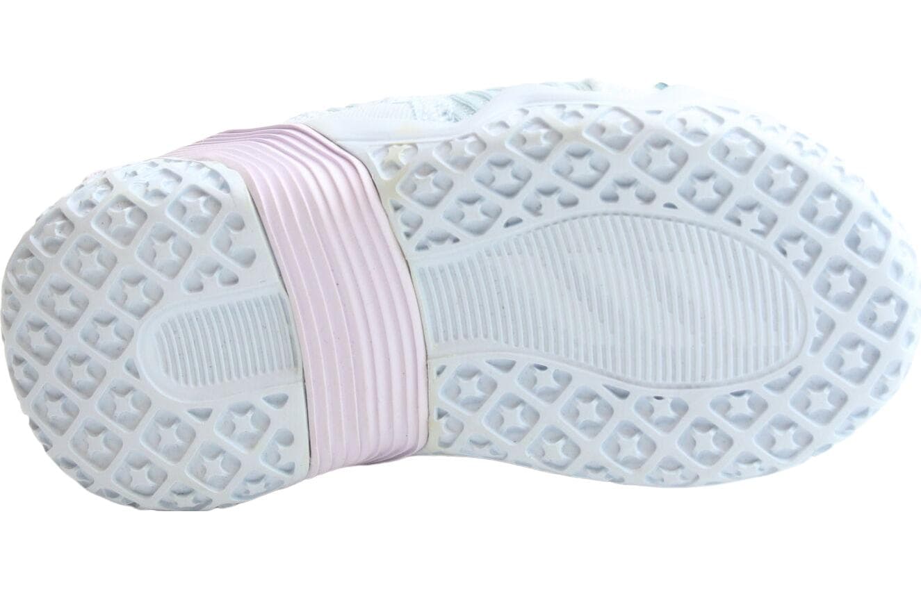 Кроссовки Adidas 4Uture Rnr Противоскользящая Устойчивая к истиранию Низкая Обувь для малышей Малыш Белый Синий - изображение 4