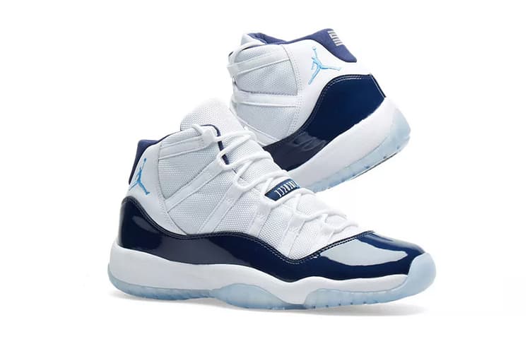 Кроссовки для баскетбола Jordan Air Jordan 11 Retro UNC Win Like 82 GS - изображение 7