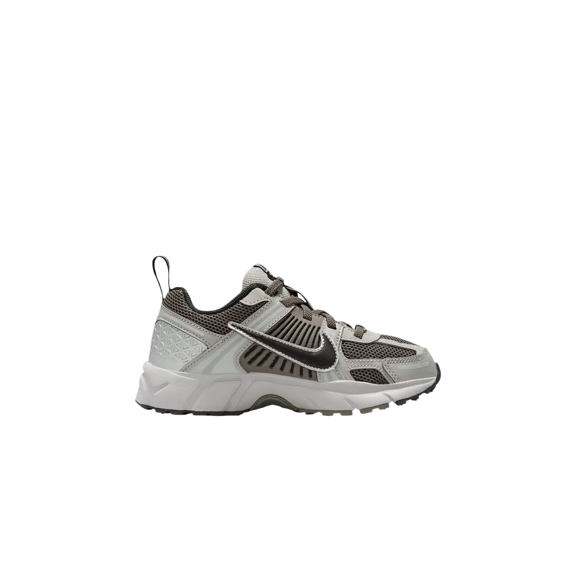 Кроссовки Nike Vomero 5 Кожа Низкий Верх Детская Беговая Обувь Серый Черный Детский - изображение 2