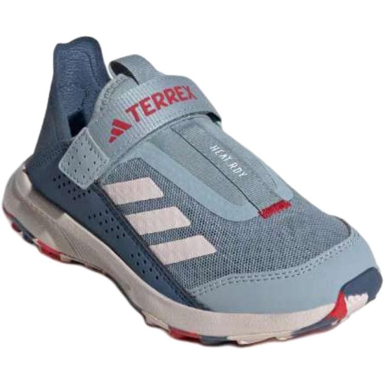Adidas VOYAGER 21 Противоскользящая Устойчивая к истиранию Низкий Верх Детская Туристическая Обувь Серый Детский - изображение 3