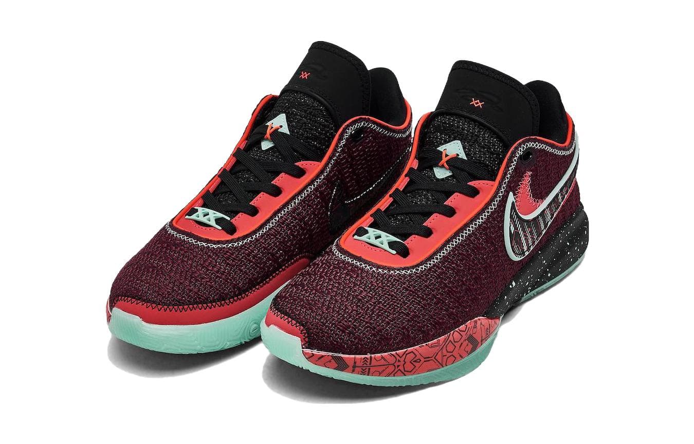 Кроссовки для баскетбола Nike LeBron 20 Night Maroon GS - изображение 2