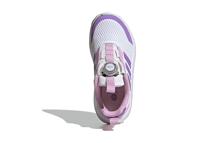 Кроссовки Adidas ActiveFlex BOA 3,0 Дышащие Низкие Кроссовки для Беговых Занятий Детские Белые Фиолетовые Детские - изображение 5